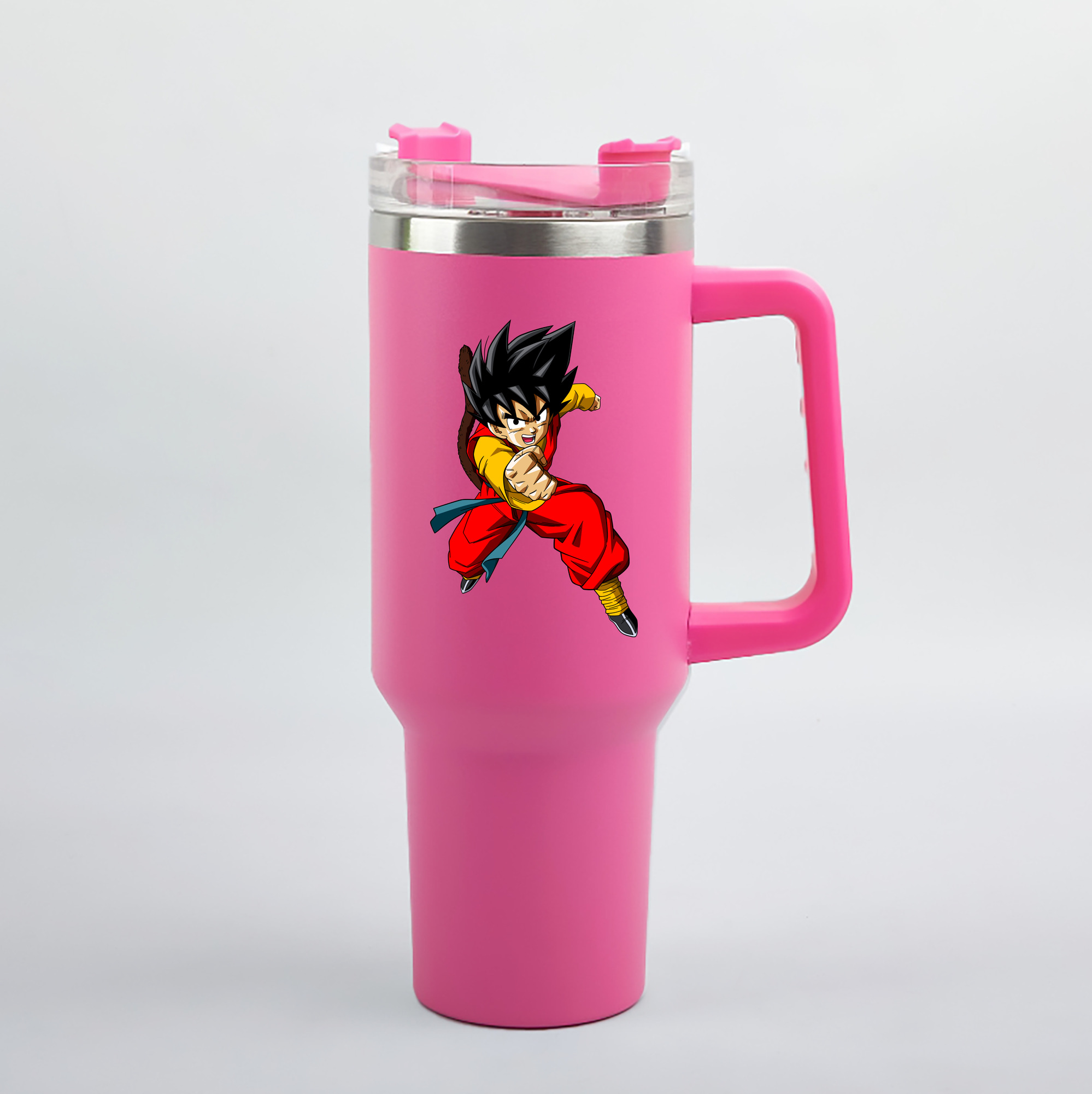 （画像用） ドラゴンボール 孫悟空（そん ごくう）Son Goku カカロット DRAGON BALL Kakarotto 1200mL車用タンブラー（カラープリント）